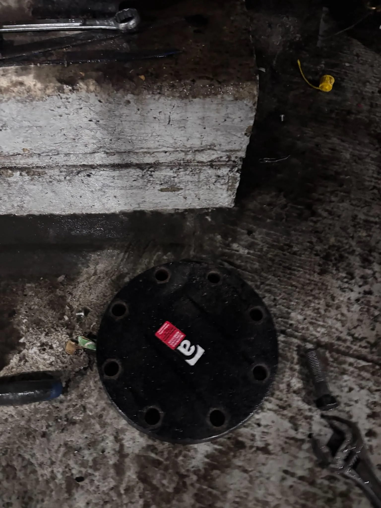 Artex scraping from a concrete ceiling during Hanwell refurbishment