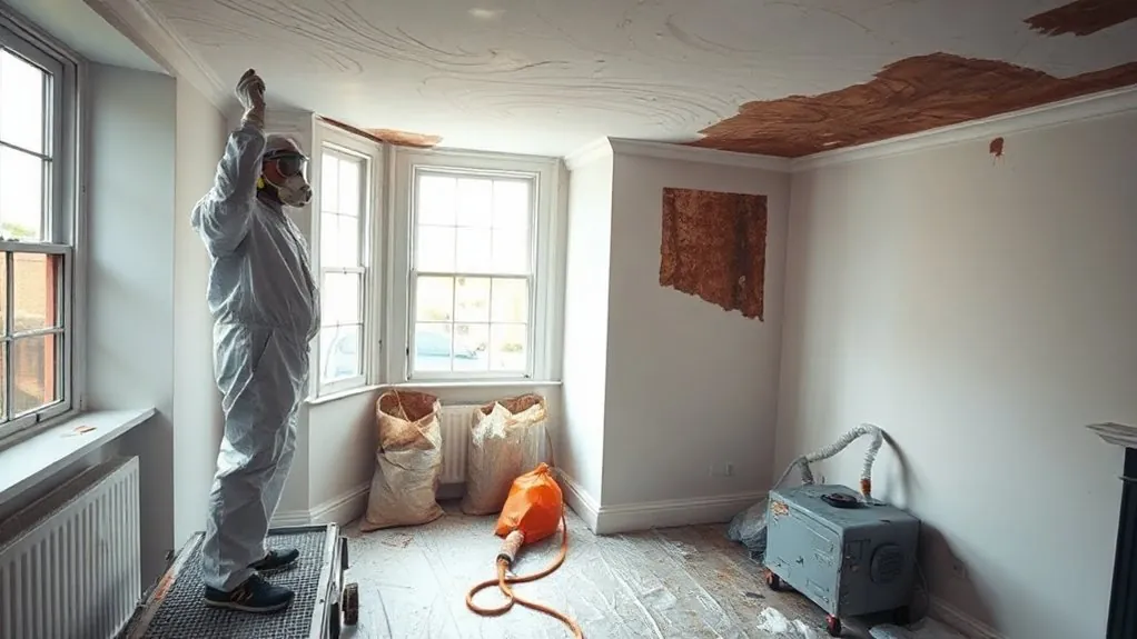 Asbestos Artex Removal in Hanwell — HSE-licensed specialists