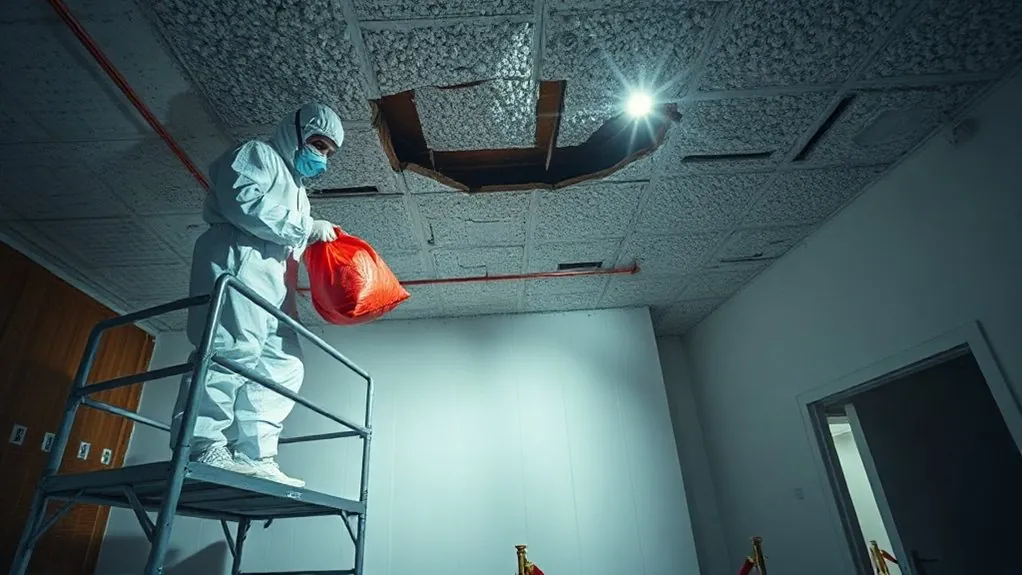 Asbestos Ceiling Removal in Hanwell — HSE-licensed specialists