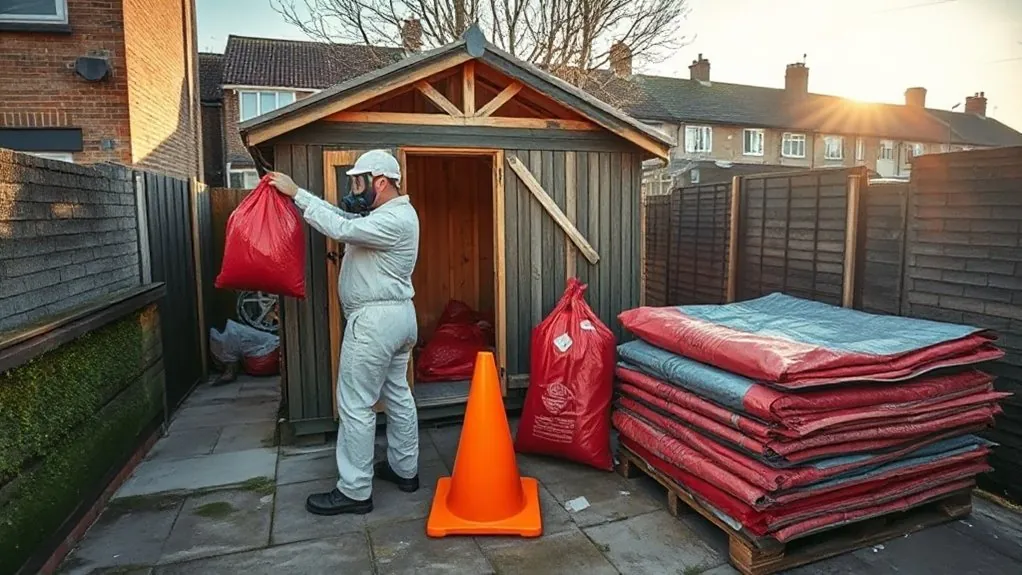 Garage & Shed Roof Removal in Hanwell — HSE-licensed specialists